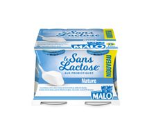 Spécialité laitière Sans lactose et aux probiotiques Nature