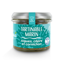Tartinable d’Algues – Câpres et Cornichons