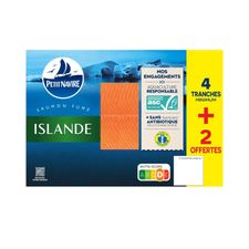 Saumon fumé Islande