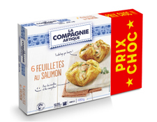 Feuilletés au saumon