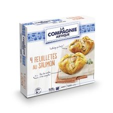 Feuilletés au saumon