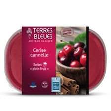 Sorbet “plein fruit” Cerise cannelle
