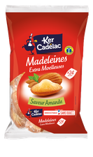 Madeleines Extra Moelleuses saveur Amande