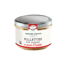 Rillettes Pur Canard au piment d’Espelette