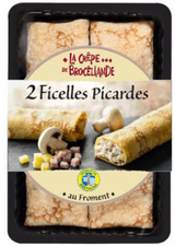 Ficelles Picardes au Jambon Supérieur, Champignons et Emmental