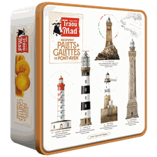 Coffret Assortiment Galettes et Palets de Pont-Aven® – « Phares Bretons »