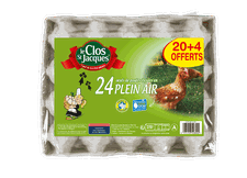 Oeufs Plein Air 20+4
