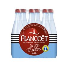 Plancoët eau minérale fines bulles – bouteille PET