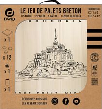 Jeu de palets – Kit découverte sérigraphie Mont-Saint Michel
