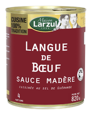 Langue de bœuf sauce madère