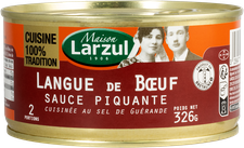 Langue de boeuf sauce piquante