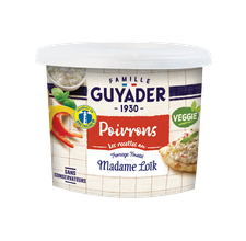 Tartinable de poivron et Fromage fouetté Madame Loïk