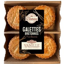 Galettes Bretonnes pur beurre à la Vanille de Bretagne