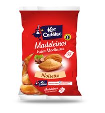 Madeleines Extra Moelleuses Noisette