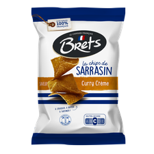 La chips de sarrasin saveur curry crème
