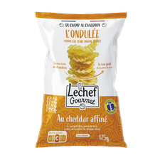 Chips de pommes de terre Saveur Cheddar Affiné