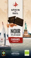 Tablette de chocolat Noir Caramel et Fleur De Sel