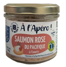 A l’Apéro !  Tartinable Saumon rose du Pacifique à l’aneth