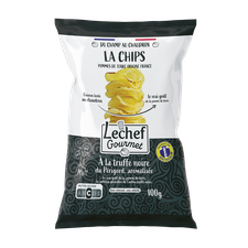 Chips de pommes de terre à la truffe noire du Périgord