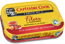Filets de sardines à la concassée de Tomate