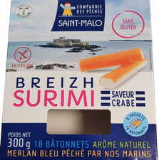 Surimi sans gluten