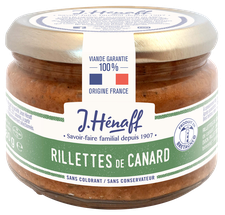Rillettes de canard supérieures