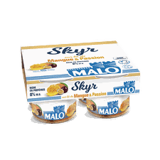 Skyr 0% lit de mangue passion