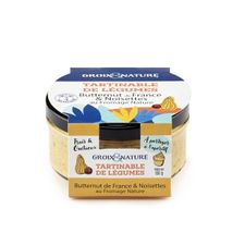 Tartinable de Légumes Butternut de France & Noisettes au Fromage Nature