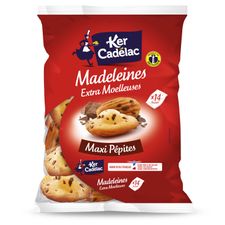Madeleines Extra Moelleuses Maxi Pépites