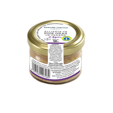 Alliance de foie gras de canard et figues verrine