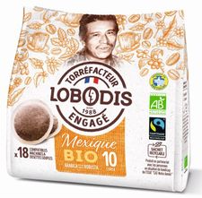 Café moulu Mexique Bio Equitable en dosette souple