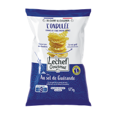 Chips Ondulées de Pommes de terre au sel de Guérande
