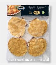 Coquilles Saint-Jacques cuisinées à la bretonne – 60% de noix