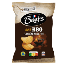 Chips saveur barbecue et whisky