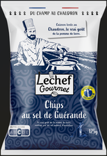 Chips de pommes de terre au sel de Guérande