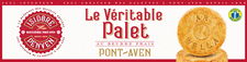 Le véritable palet au beurre frais de Pont Aven